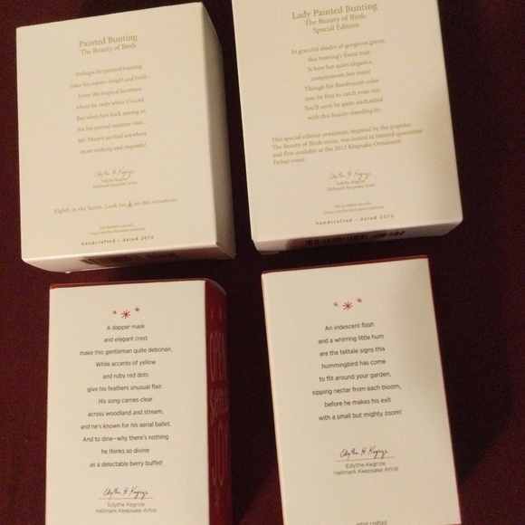 🐦‍⬛THE BEAUTY OF BIRDS HALLMARK KEEPSAKE 12 PIECE COLLECTION, 2006 thru 2014 - Picture 9 of 10